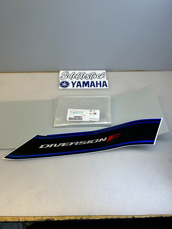 1 Sticker Autocollant Graphique 2 Yamaha 1cw-28392-11 Xj 6 F Fa 2010 Diversion