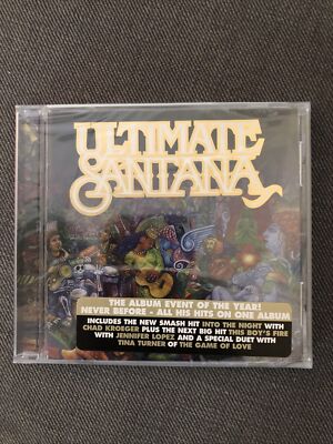 SEALED! Ultimate Santana - Greatest Hits CD Hype Sticker 2007 New Carlos