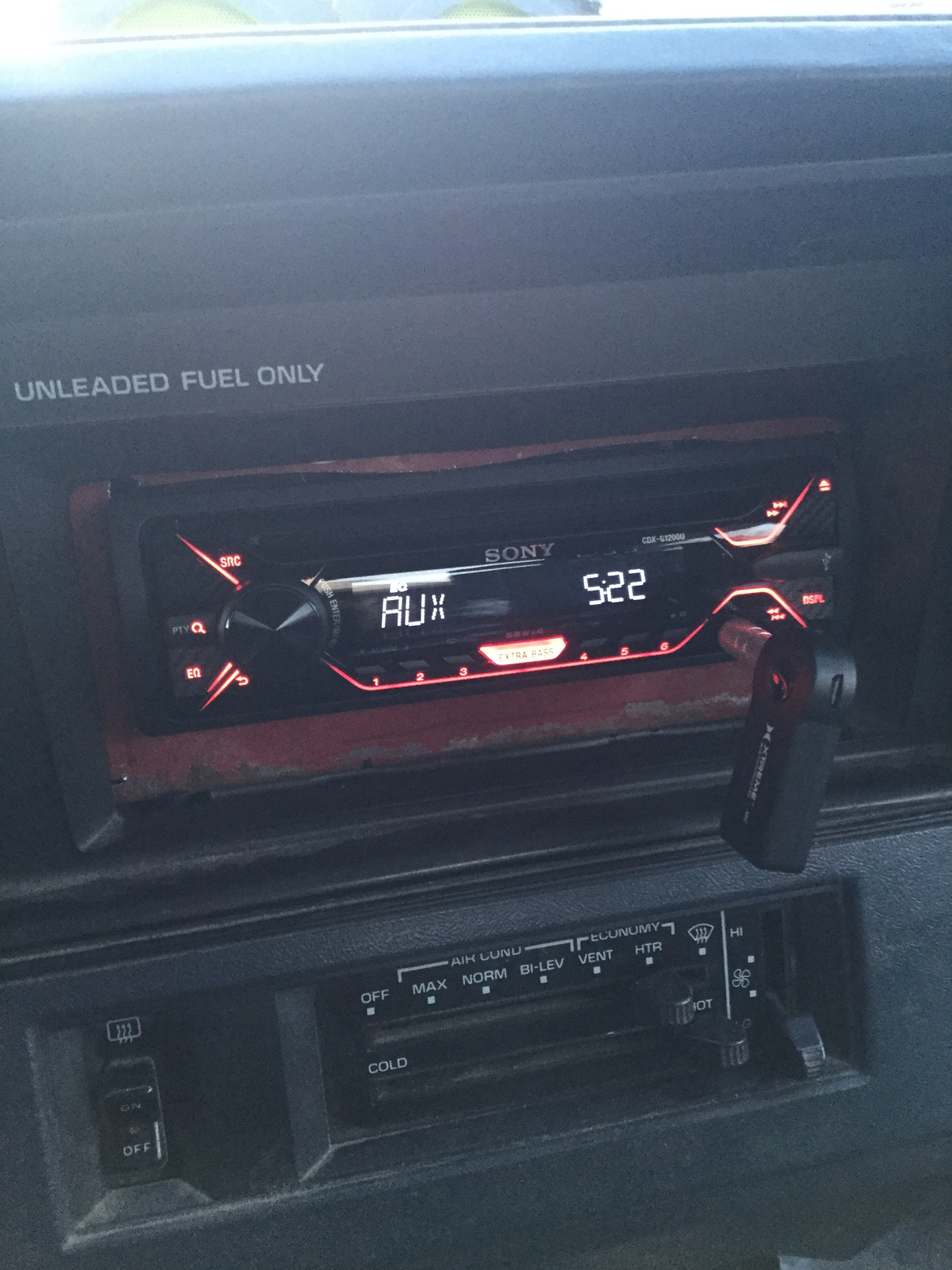 Sony Car Radio Stereo CD Player USB Android AUX FLAC Mp3 CDXG1200U