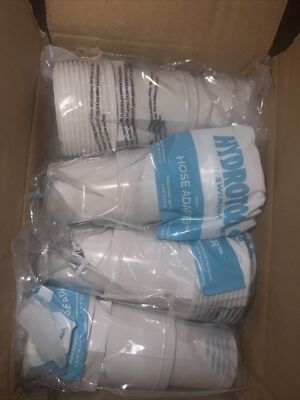 Box Of 12 HOSE ADAPTER 1-1/4'' & 1-1/2'' Threaded 1-1/2'' PVC for  Swimming Pool