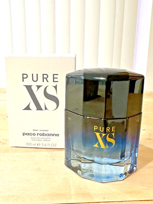 PURE XS BY Paco Rabanne 3.4 oz 100 ML EDT Spray  TESTER MEN NEW