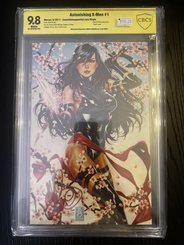 ASTONISHING X-MEN 1 Mark Brooks Psylocke - VIRGIN VARIANT