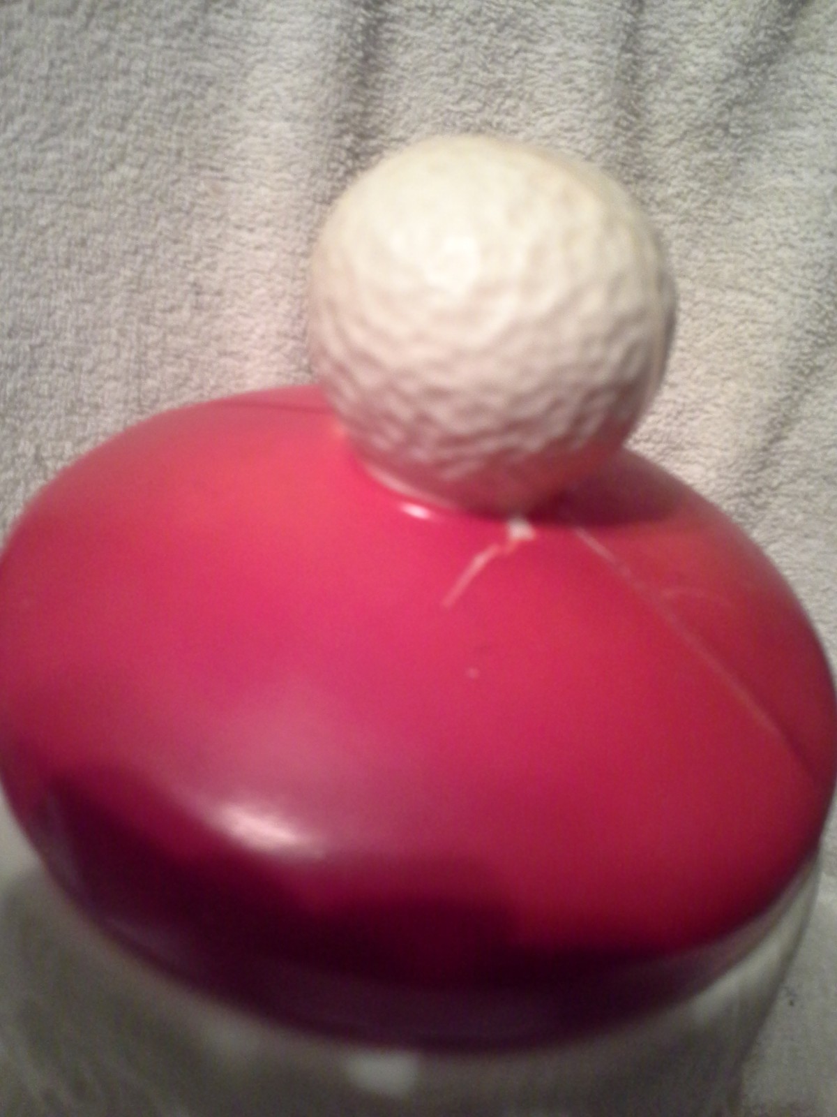 Empire Plastic Blow Mold Santa Claus Cookie Jar 1973