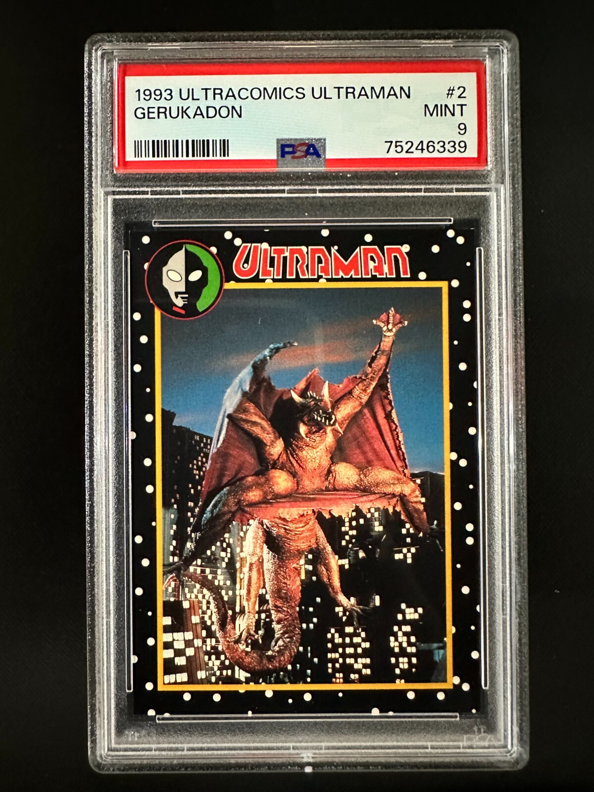 1993 Ultracomics Ultraman #2 - Gerukadon - PSA 9