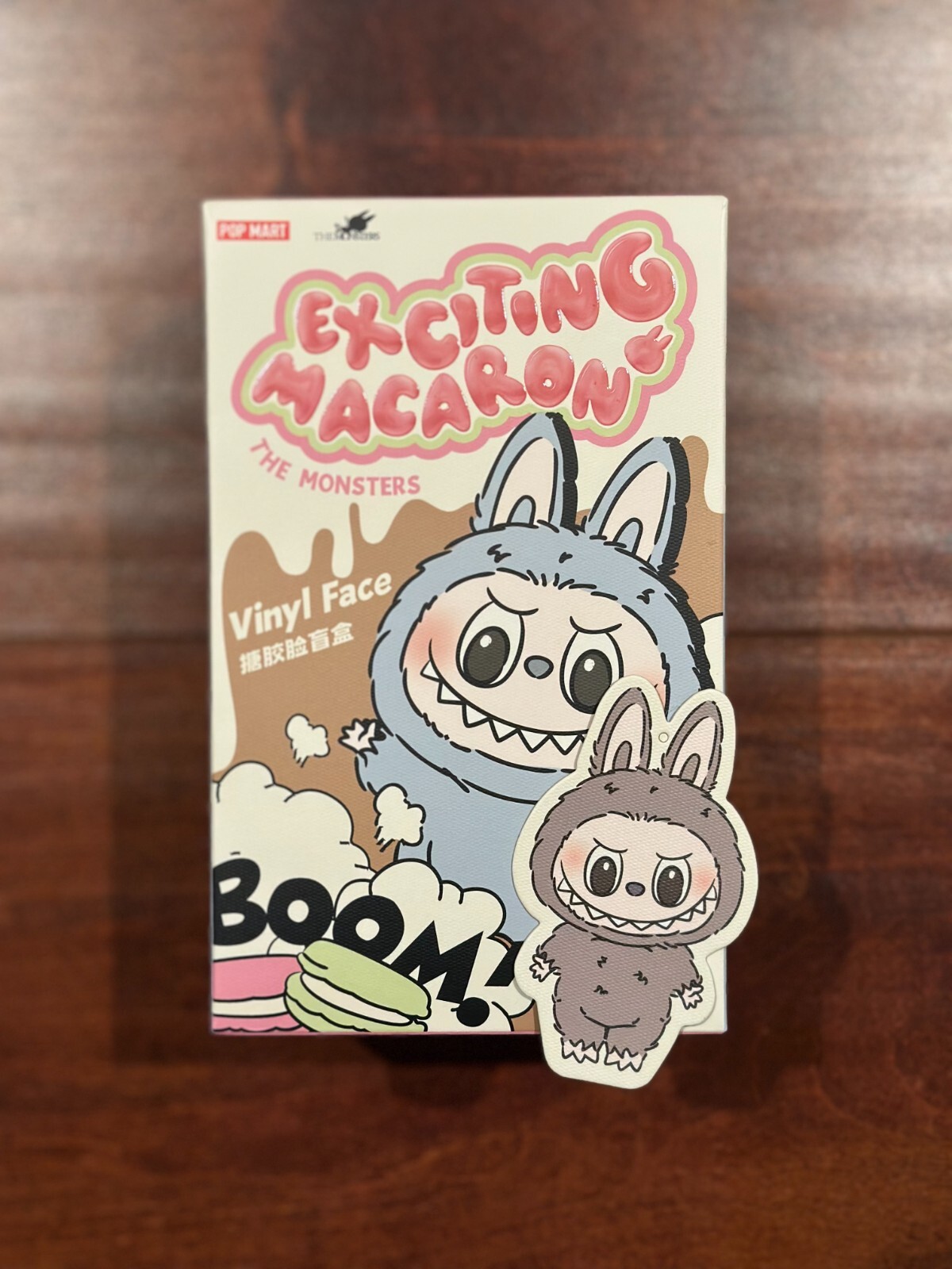 AUTHENTIC POP MART Labubu The Monsters Exciting Macaron - Sesame