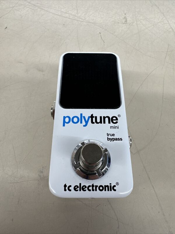 TC Electronic Polytune 3 Mini Guitar Tuner Pedal Great Shape Nice Look