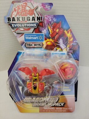 Bakugan Evolutions Dragonoid Brawler Pack Walmart Exclusive True Metal S6