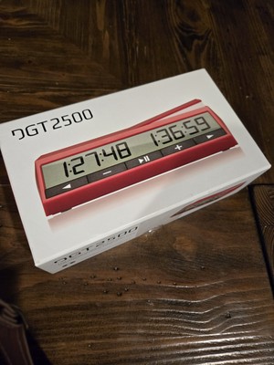 Schachuhr Digital - DGT 2500 - NEU / NEW - Schach / Chess - OVP - Uhr / Clock