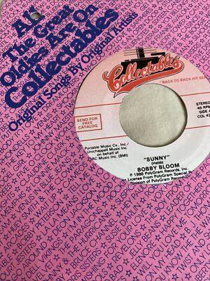 Bobby Hebb (Bloom) 45 Sunny / Rockford Files theme song NEW reissue unplayed