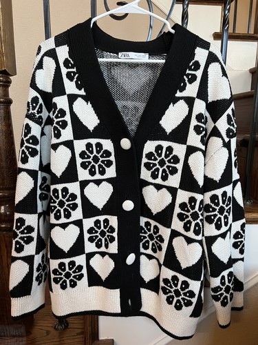 ブルレアknit cardigan ZARA NEW WOMAN KNIT BOMBER CARDIGAN WITH METALLIC THREAD
