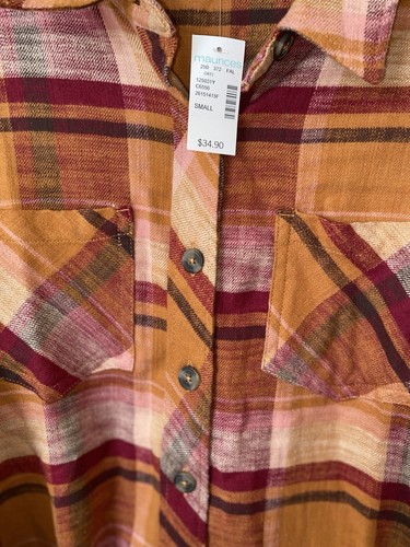 Maurices flannel shirt Size Small. Perfect For Fall New With Tags