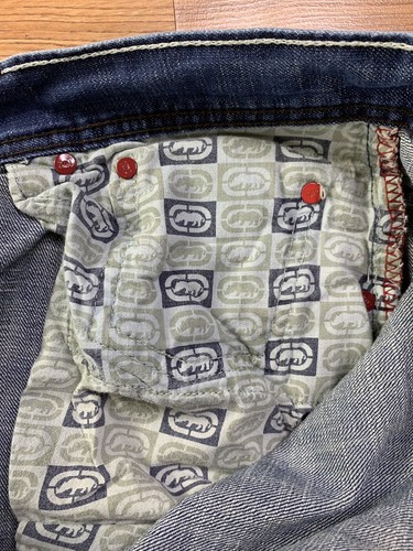 Vintage Ecko Unltd Baggy Jeans Men&rsquo;s 40x32 Y2K Blue Medium Wash