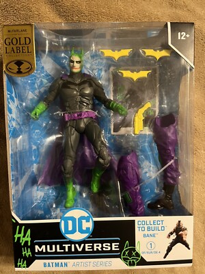 DC MULTIVERSE GOLD LABEL BATMAN ARTIST SERIES WITH BANE BUILD A FIGURE PIECE NEW