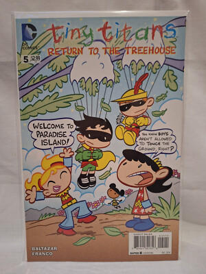 Tiny Titans Return to the Treehouse #5 NM- 1st Print DC Comics 2014 [CC]