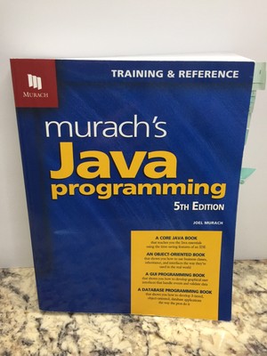 Murach's Java Programming (5th Edition) - Paperback By Joel Murach textbook