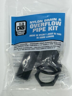 Dial Cooler Parts- Nylon drain & Overflow Pipe Kit