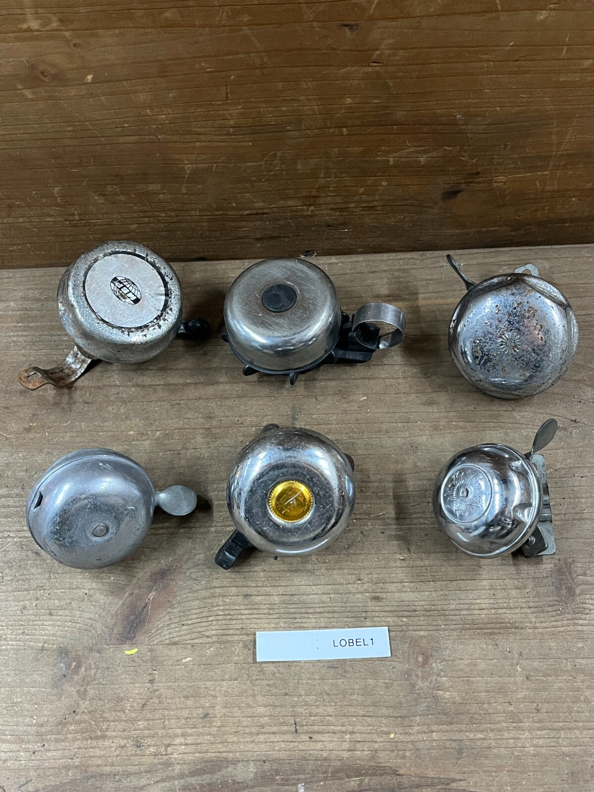 Campbell様 6 Vintage Bicycle Bells - Parts/Restauration - Vintage