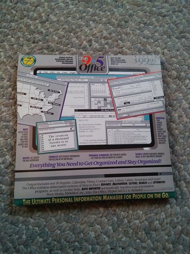 001 Vintage 9 to 5 For The Macintosh Software 3.5 Floppy Disks