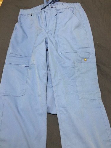 Figs Mens Scrubs Ceil Blue Medium