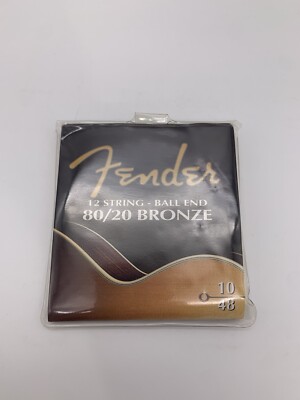 Fender 12 STRING- BALLEND 80/20 BRONZE 10/45-70-12L ACOUSTIC GUITAR STRING SET