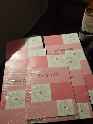 Lot of 5 Mary Kay (2006) Pink daisy flower  Party Folders - New