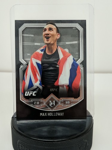 Max Holloway UFC Topps Chrome Lot Of 2 Cards Tier one Museum Collection