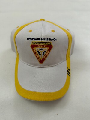 New Virginia Beach Branch Fleet Graphic Adjustable White Baseball Hat One Size