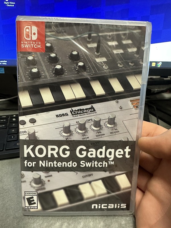 Korg Gadget NEW & SEALED for Nintendo Switch - Write
