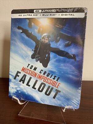 Mission Impossible Fallout (4K UHD+Blu-ray+Digital) Factory Sealed
