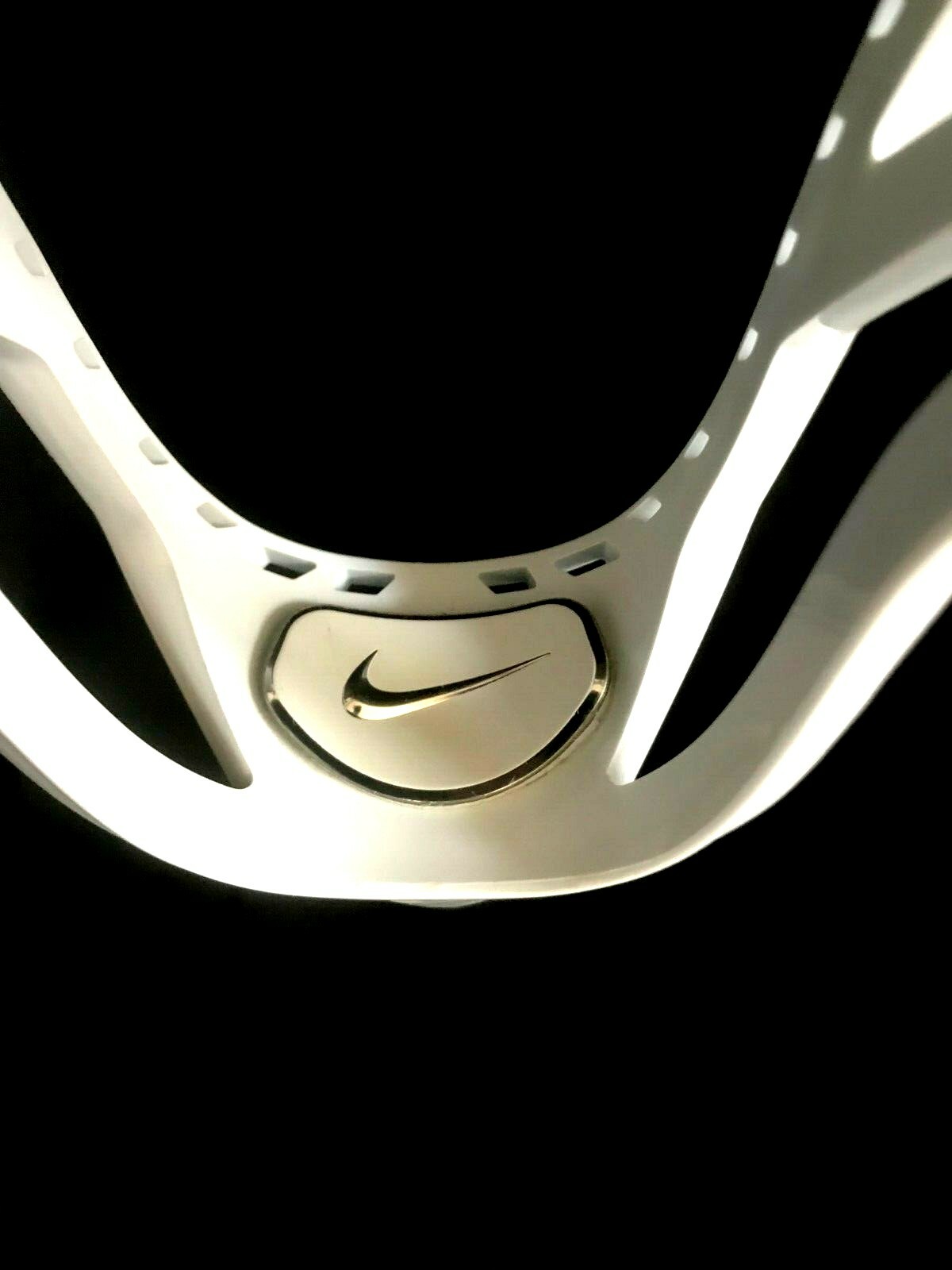 Nike Vapor Lacrosse Head Unstrung- White Model: hd vapr we xx/bom dk