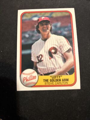 1981 Fleer Baseball Card #660 Steve Carlton Lefty Philadelphia Phillies HOF NmMt