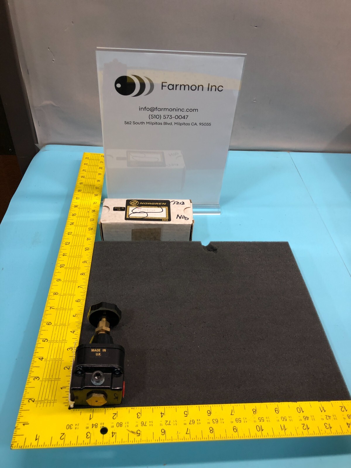 Norgren 11-018-146 Precision Regulator, 4-10 PSI, AC2785A1, 06-13145-01, 168798