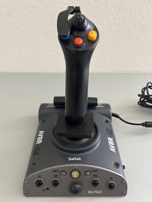 Saitek SN-PS41 Xbox 360 Aviator Flight Stick Joystick Controller AV8R-02