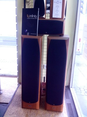 infinity alpha 5 satellite speakers
