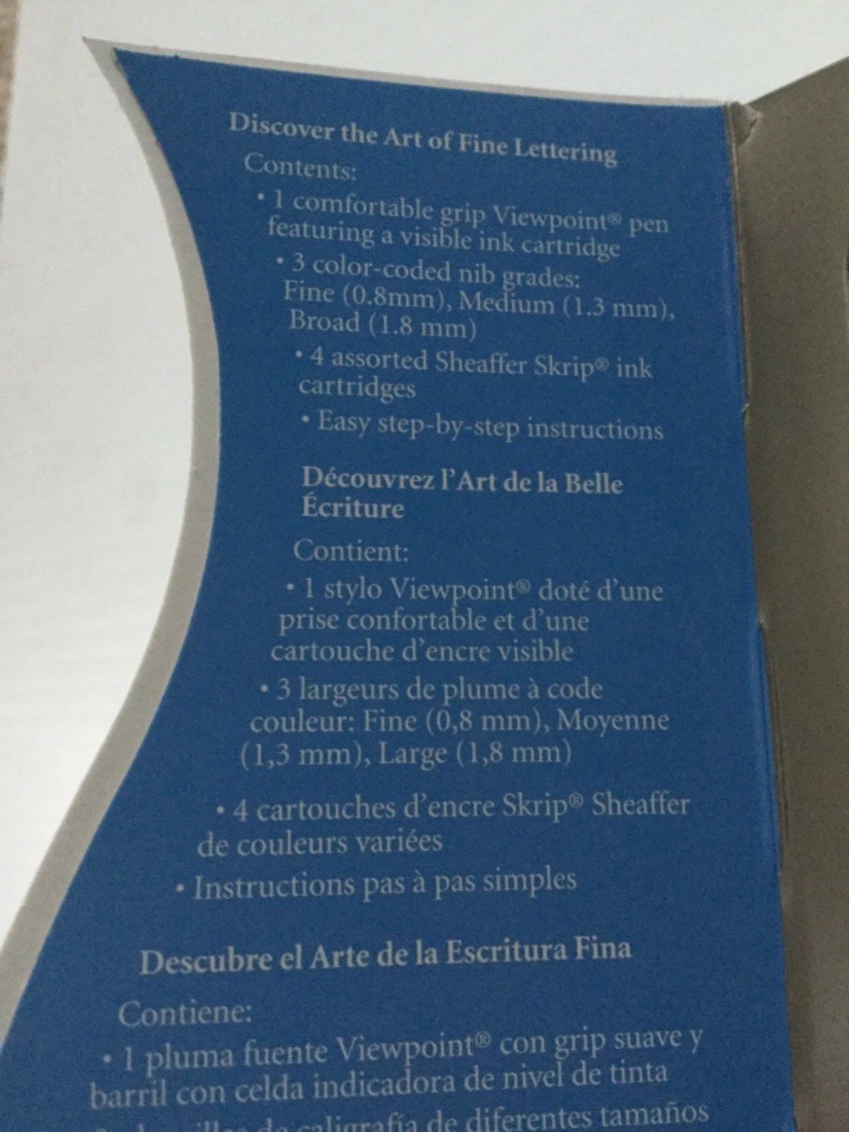 Sheaffer Classic Calligraphy Mini Kit 8PC