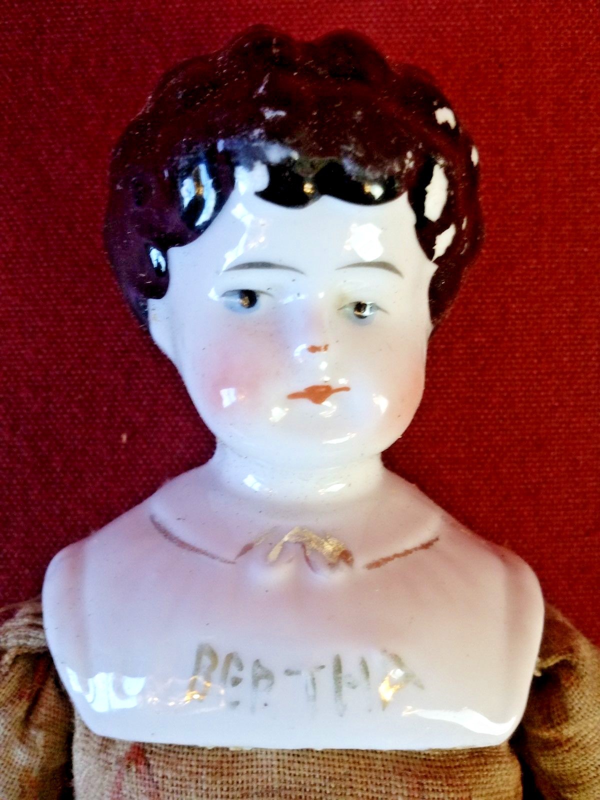 Antique Hertwig Doll 1880's - 90's Germany Bertha 8 1/2