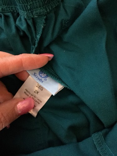 SBSCRUBS SCRUB PANTS  GREEN SIZE 2X