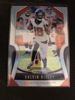 2019 Panini Prizm CALVIN RIDLEY Silver Prizm Falcons