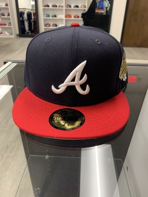 braves world series hat