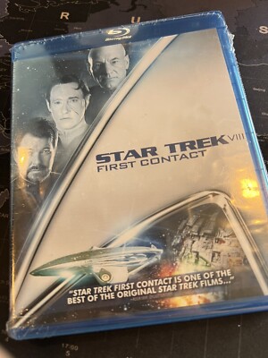 Star Trek VIII: First Contact (Blu-ray, 1996) Brand New Sealed Movies Film