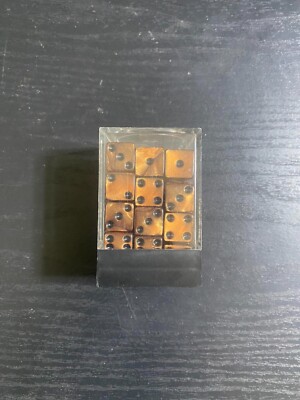 Chessex 36 D6 Pack Copper