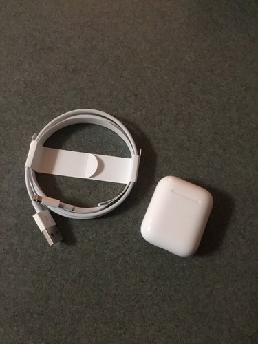 Apple AirPods Charging/Charger Case & Cord ONLY Replacement OEM Genuine Airpods