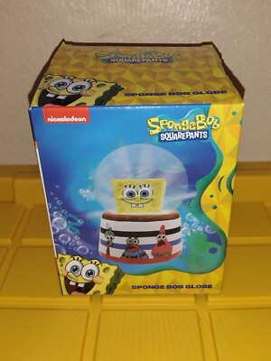 SPONGE BOB SQUAREPANTS  SNOW  GLOBE SPONGE BOB GLOBE NEW 