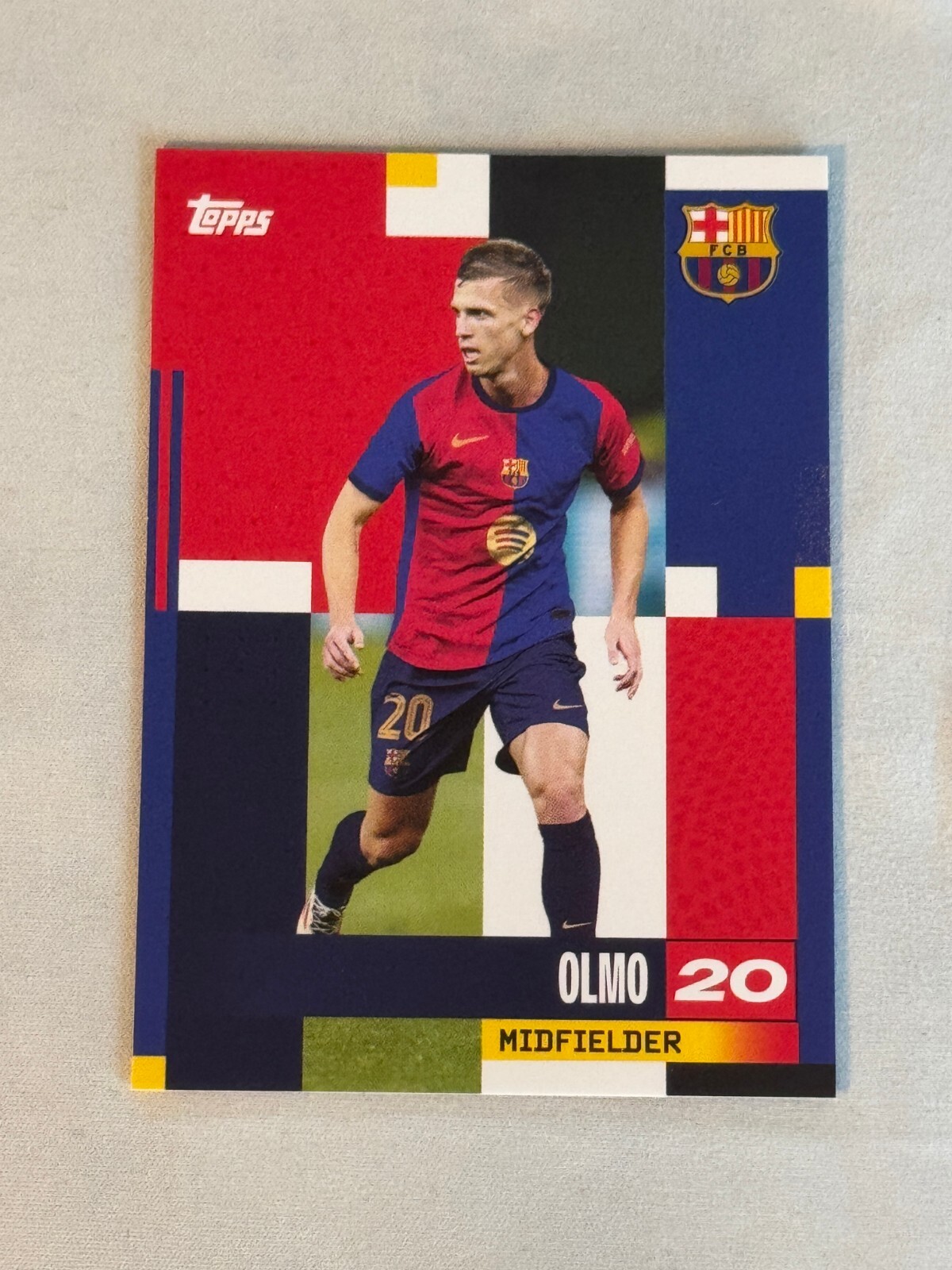 Topps DANI OLMO ダニ オルモ 直筆サイン Gold Lava Topps DANI OLMO ダニ オルモ 直筆サイン Gold Lava Topps