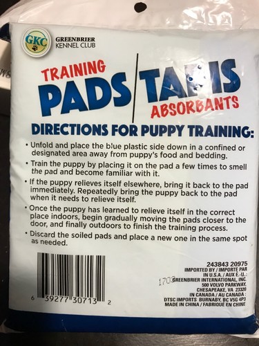 GKC Heavy Duty Super Absorbent Puppy Dog Training Pads