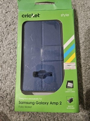 Phone Case For Samsung Galaxy Amp 2 Cricket Brand Follo Wallet Case