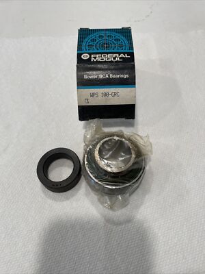New Bower BCA WPS100-GRC Ball Bearing Insert with Collar Farm Tractor 