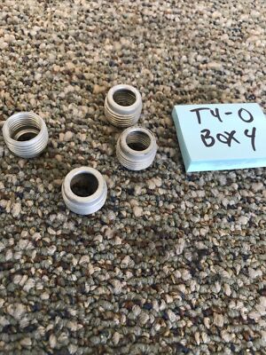 1/2 to 3/8 In. Rigid Threaded Reducing Conduit Face Bushing - Sold as lot of 4