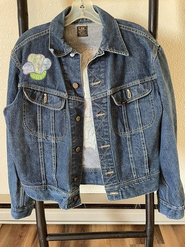 Vintage Lee 101-J Denim Jacket,sanforized Size 40 Reg W/ Hand