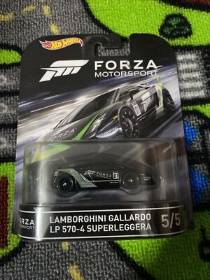   LAMBORGHINI GALLARDO LP 570-4 SUPERLEGGERA Forza Motorsport - Hot Wheels Retro
